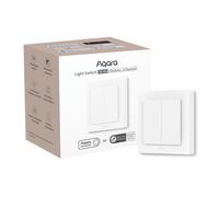 Aqara light switch h2 eu - interruptor de luz - 4 botones, 2 canales,