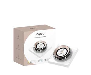 Aqara Perilla con Pantalla Táctil V1 UE, con Neutro,Ajuste Fino, | Interruptores Eléctricos y 6 Interruptores Inalámbricos, Controla 18 Dispositivos Aqara, Compatible Apple Home, Alexa, Google