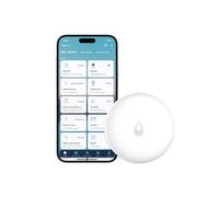 Aqara Sensor de Inundación, Requiere AQARA HUB, Mini Detector de Agua Inalámbrico para Sistema de Alarma y Domótica, para Cocina, baño y Sótano