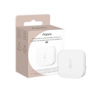 Aqara Sensor de Temperatura y Humedad T1, Requiere AQARA HUB Zigbee 3,0, monitor inteligente del entorno, datos en tiempo real, Zigbee 3.0, compatible con Apple Home, Alexa y Google Home
