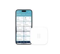 Aqara Sensor de Vibración, Requiere AQARA HUB, Conexión Zigbee, para Sistema de Alarma y Domótica, Mini Detector Inalámbrico de Rotura de Cristales, Compatible con Apple HomeKit e IFTTT