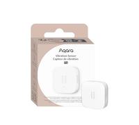 Aqara Sensor de vibración T1, automatización de triple pulsación, tres ajustes de sensibilidad, Zigbee 3.0, alertas instantáneas, blanco
