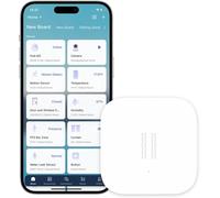 Aqara Sensor de vibración T1, Zigbee 3.0, Requiere Aqara Hub, Detección de Vibración, Iclinación y Caída, Compatible con HomeKit, Alexa y Google Home.