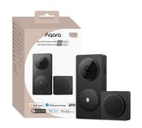 Aqara smart video doorbell g410 schwarz - 2k t?rklingel kamera hub zig