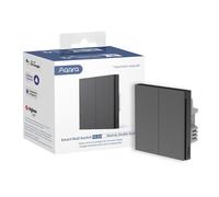 Aqara smart wall switch h1 eu - interruptor doble con cable neutro zig