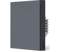 Aqara Smart Wall Switch H1 EU - Interruptor individual inteligente, Zigbee 3.0, sin cable neutro, color gris