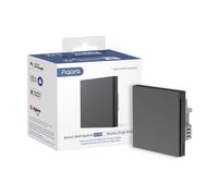 Aqara Smart Wall Switch H1 EU - Interruptor inteligente individual Zigbee 3.0, con cable neutro, color gris