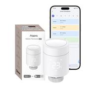 Aqara Termostato para Radiador W600 Inteligente,Termostato Zigbee/Thread, Programación Inteligente, Geofencing, Larga Autonomía, Admite Apple Home, Home Assistant, Alexa, Google Home