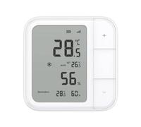 Aqara W100 Sensor Inteligente de Temperatura / Humedad con Pantalla LCD, Blanco