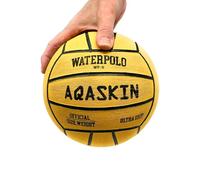 AQASKIN - Balón de Waterpolo (Amarillo, Talla 4)