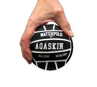 AQASKIN - Balón de Waterpolo (Negro, Talla 1)