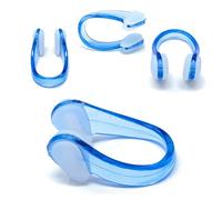 AQASKIN Pinza para la Nariz y la Piscina - Descuentos de cantidad - Deportes en Agua - Pinzas de Nariz para niños y Adultos - Unisex - Natación Sincronizada - Color Azul - 1 unidade