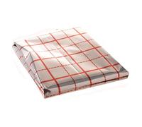 Aqbau Lámina de rejilla para calefacción por suelo radiante, 10 m², lámina aislante de aluminio de 0,070 mm, con rejilla de 10 x 10 cm, protección contra la humedad para placas aislantes, pavimento y