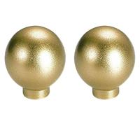 AQCDPJYU 2 tiradores dorados macizos for puertas de armario, en forma U, pomos acero inoxidable for cajones cocina, armarios, 160 mm/6,3 pulgadas centro del agujero(Single hole2)