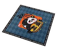 AQCDPJYU Juego de Mahjong con tapete Cuadrado de Felpa Corto - Funda con Estampado de Panda for Mesa de Mahjong, Cartas y Nombres(39.4x39.4inch)