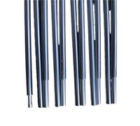 AQCDPJYU Kit de reparación de Postes de Tienda de campaña de Aluminio Ajustable, 8,5 mm de diámetro, 2,95-4,90 m de Longitud, 1 Pieza for reemplazo de Tienda de campaña(11 Sections 3.60m)