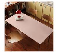 AQCDPJYU Tapete de Cuero for Escritorio, tapete Impermeable for Mesa, Cubierta de Comedor a Prueba de Polvo y Aceite, Mantel de Cuero for Cocina, Escritorio de Estudiante(B1 Pink,M 60x120cm)