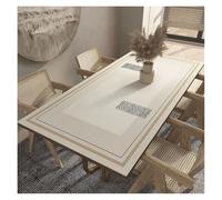 AQCDPJYU Tapete de Escritorio de Cuero, Mantel Vintage, Impermeable, con Aislamiento térmico, fácil Limpieza, for decoración del té del hogar(Color 1,60 * 140cm)