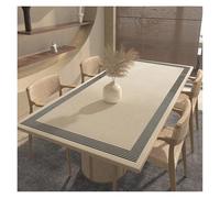 AQCDPJYU Tapete de Escritorio de Cuero, Mantel Vintage, Impermeable, con Aislamiento térmico, fácil Limpieza, for decoración del té del hogar(Color 2,70 * 140cm)