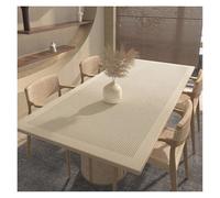 AQCDPJYU Tapete de Escritorio de Cuero, Mantel Vintage, Impermeable, con Aislamiento térmico, fácil Limpieza, for decoración del té del hogar(Color 3,80 * 140cm)