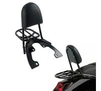AQDSFT Portaequipajes con Respaldo De Barra Sissy para Motocicleta con Placa Base para Night Rod Special VRSCDX 2007 2008 2009 2010 2011