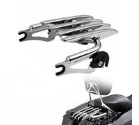 AQDSFT Portaequipajes con Respaldo Desmontable Sissy Bar para Touring Electra Glide Standard FLHT 2009 Y Posteriores