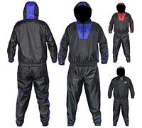 AQF Chándal Sauna, Traje Sauna Hombre, Sauna Suit Mujer, Traje De Sudoracion, chandal sudoracion Para Gimnasio Trotando Running Fajas (Chandal Sauna Completo)