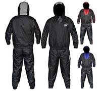 AQF Chándal Sauna, Traje Sauna Hombre, Sauna Suit Mujer, Traje De Sudoracion, chandal sudoracion Para Gimnasio Trotando Running Fajas (Chandal Sauna Completo)