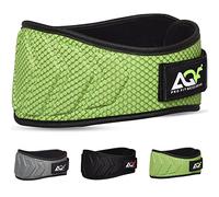 AQF Cinturon Lumbar Gimnasio, 15,2 cm Amplio Curvado Neopreno Faja Lumbar, Cinturones Hombre Mujer, Cinturón De Pesas Powerlifting Musculacion Cinturon Lastre Gimnasio