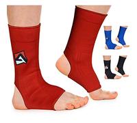 AQF Tobillera De Para MMA Muay Thai Protector De Pie Tobillera Para Esguince Para Kick Boxing Esguinces Compresión Transpirable Elástica