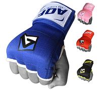 AQF Vendas Boxeo, Guantes Interiores Boxeo, Muñeca Elasticas Tape Vendaje 100cm Largo, Vendas De Boxeo Protector Mano Wraps 4 Dedos para Muay Thai, Taekwondo & MMA (Azul, XL)