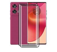 AQGG 2 piezas Protectores de pantalla para Motorola Edge 50 Fusion (6.7") Vidrio Templado Film Película película Protectora para Protectores de pantalla Anti-rasguños Inastillable