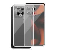 AQGGIIXY 2 Piezas Funda para Gigaset GS6 Pro (6.67") Fundas Protector Cover Carcasas Parachoques Transparente TPU Suave Silicone Caso Phone Case Skin - para Gigaset GS6 Pro