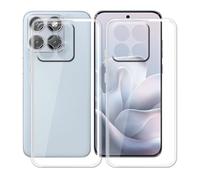 AQGGIIXY 2 Piezas Funda para Motorola Edge 70 Fusion (6.78") Fundas Protector Cover Carcasas Parachoques Transparente TPU Suave Silicone Caso Phone Case Skin - para Motorola Edge 70 Fusion