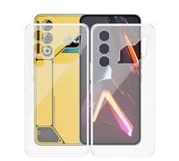 AQGGIIXY 2 Piezas Funda para ZTE Nubia Neo 3 GT (6.80") Fundas Protector Cover Carcasas Parachoques Transparente TPU Suave Silicone Caso Phone Case Skin - para ZTE Nubia Neo 3 GT