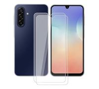 AQGGIIXY 2 Piezas Protectores de Pantalla para Samsung Galaxy M17 (6.70") Vidrio Templado Film Película película Protectora para Protectores de Pantalla Anti-rasguños Inastillable