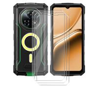 AQGGIIXY 3 Piezas, Protector Pantalla para Doogee Fire 7 Pro (6.60"), Vidrio Templado Antiarañazos, Antihuellas, sin Burbujas, Dureza 9H, 0,33 mm, Ultra Transparente, Ultra Resistente