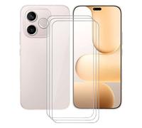 AQGGIIXY 3 Piezas, Protector Pantalla para Honor 600 Lite (6.60"), Vidrio Templado Antiarañazos, Antihuellas, sin Burbujas, Dureza 9H, 0,33 mm, Ultra Transparente, Ultra Resistente