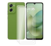 AQGGIIXY 3 Piezas, Protector Pantalla para Motorola Moto G06 (6.88"), Vidrio Templado Antiarañazos, Antihuellas, sin Burbujas, Dureza 9H, 0,33 mm, Ultra Transparente, Ultra Resistente