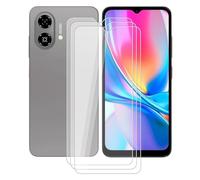 AQGGIIXY 3 Piezas, Protector Pantalla para ZTE Blade A35e 4G (6.52"), Vidrio Templado Antiarañazos, Antihuellas, sin Burbujas, Dureza 9H, 0,33 mm, Ultra Transparente, Ultra Resistente