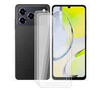 AQGGIIXY 3 Piezas, Protector Pantalla para ZTE Blade A76 4G (6.75"), Vidrio Templado Antiarañazos, Antihuellas, sin Burbujas, Dureza 9H, 0,33 mm, Ultra Transparente, Ultra Resistente