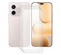 AQGGIIXY 4 Piezas Protectores de Pantalla para Honor 600 Lite (6.60") Vidrio Templado Film Película película Protectora para Protectores de Pantalla Anti-rasguños Inastillable