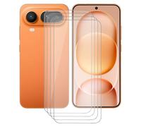 AQGGIIXY 4 Piezas Protectores de Pantalla para Honor Magic8 Pro Air (6.31") Vidrio Templado Film Película película Protectora para Protectores de Pantalla Anti-rasguños Inastillable