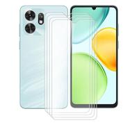 AQGGIIXY 4 Piezas Protectores de Pantalla para Honor X6d (6.75") Vidrio Templado Film Película película Protectora para Protectores de Pantalla Anti-rasguños Inastillable