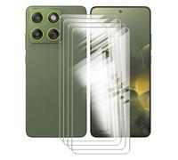 AQGGIIXY 4 Piezas Protectores de Pantalla para Motorola Edge 70 (6.67") Vidrio Templado Film Película película Protectora para Protectores de Pantalla Anti-rasguños Inastillable