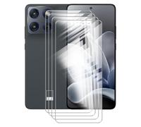 AQGGIIXY 4 Piezas Protectores de Pantalla para Motorola Moto X70 Air (6.70") Vidrio Templado Film Película película Protectora para Protectores de Pantalla Anti-rasguños Inastillable
