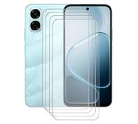 AQGGIIXY 4 Piezas Protectores de Pantalla para OPPO A6x 4G (6.75") Vidrio Templado Film Película película Protectora para Protectores de Pantalla Anti-rasguños Inastillable