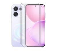 AQGGIIXY 4 piezas Protectores de pantalla para Oppo Reno 16 Pro (6.78") Vidrio Templado Film Película película Protectora para Protectores de pantalla Anti-rasguños Inastillable