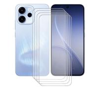 AQGGIIXY 4 Piezas Protectores de Pantalla para OPPO Reno15 FS (6.57") Vidrio Templado Film Película película Protectora para Protectores de Pantalla Anti-rasguños Inastillable
