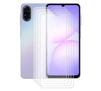 AQGGIIXY 4 Piezas Protectores de Pantalla para Samsung Galaxy A07 5G (6.70") Vidrio Templado Film Película película Protectora para Protectores de Pantalla Anti-rasguños Inastillable